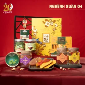 HỘP QUÀ TẾT NGHÊNH XUÂN 04