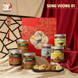 HỘP QUÀ TẾT SONG VƯỢNG 01