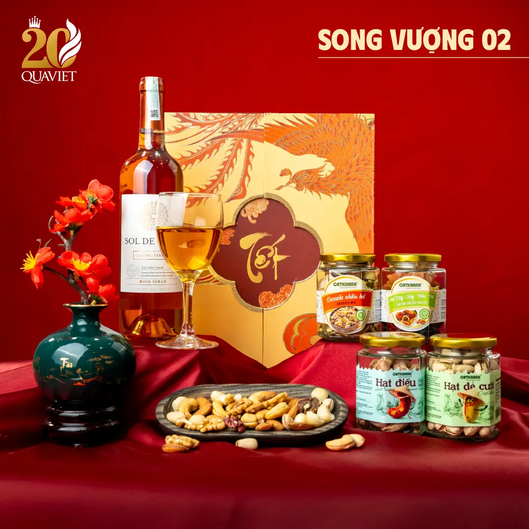HỘP QUÀ TẾT SONG VƯỢNG 02