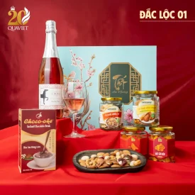 HỘP QUÀ TẾT ĐẮC LỘC 01