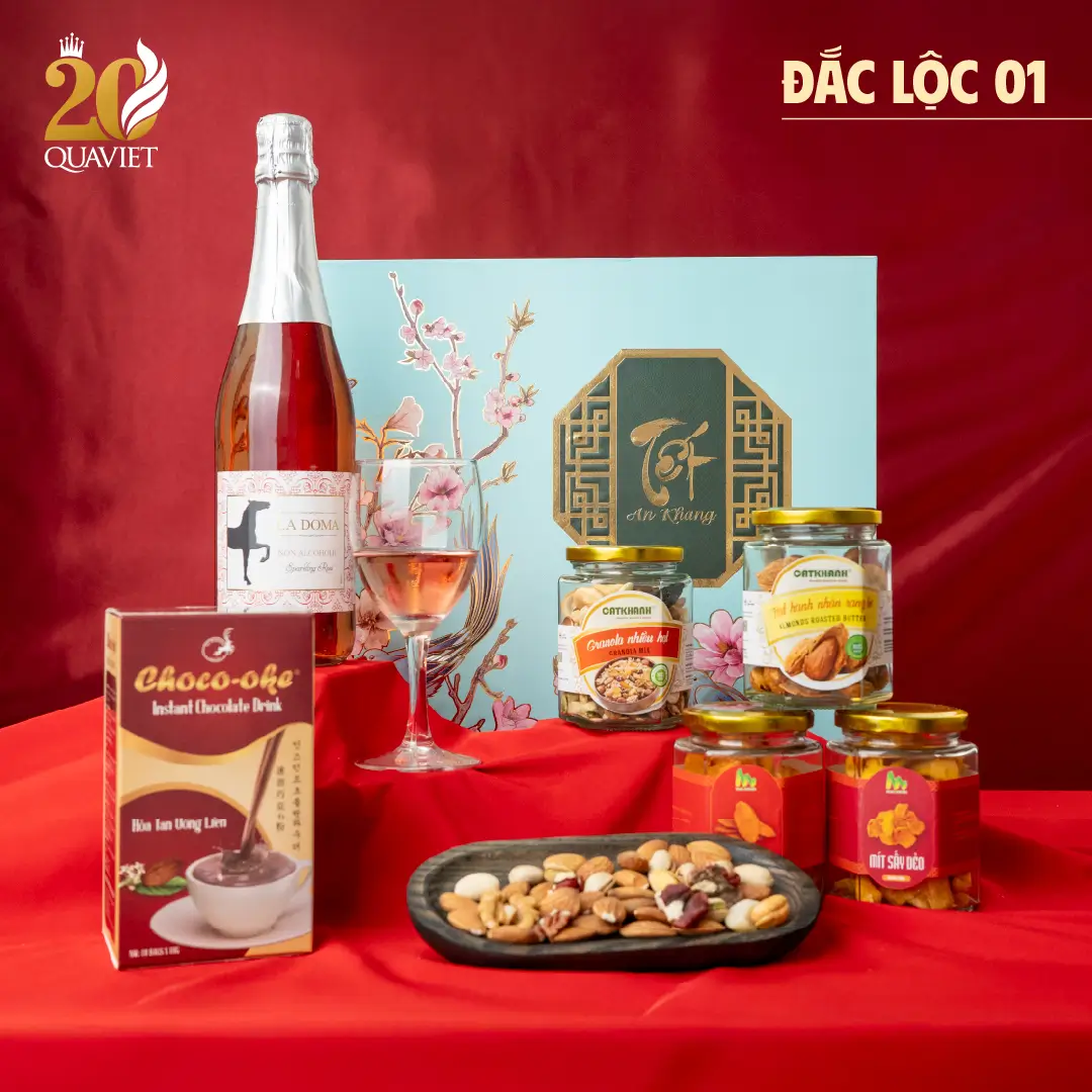 HỘP QUÀ TẾT ĐẮC LỘC 01
