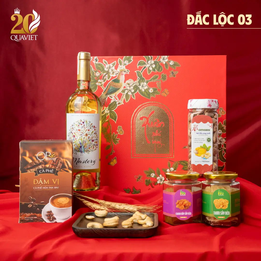 HỘP QUÀ TẾT ĐẮC LỘC 03