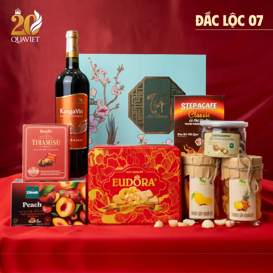 HỘP QUÀ TẾT ĐẮC LỘC 07