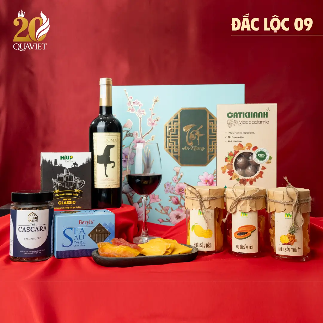HỘP QUÀ TẾT ĐẮC LỘC 09